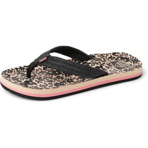 image:imageREEF Girls Kids Ahi Beach Flip Flop Soft Cushion Footbed Water FriendlyFloral Cheetah