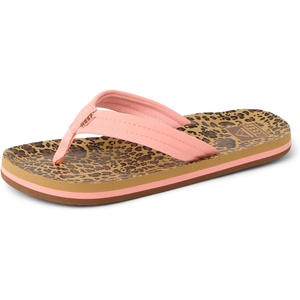 image:imageREEF Girls Kids Ahi Beach Flip Flop Soft Cushion Footbed Water FriendlyLeopardCanyon Sunset