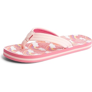 image:imageREEF Girls Kids Ahi Beach Flip Flop Soft Cushion Footbed Water FriendlyRainbows and Clouds23
