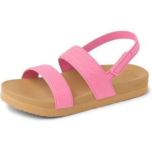 image:imageREEF Girls Kids Water Vista Platform Sandal Water Friendly Adjustable StrapPink CosmosTan