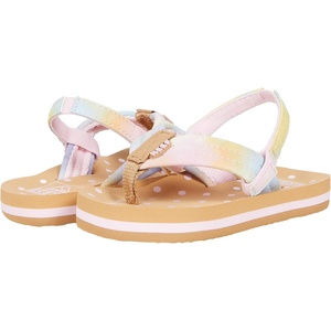 image:imageREEF Girls ToddlerLittle Kid Ahi Beach Flip Flop Soft Cushion Footbed Water FriendlyWatercolor