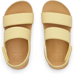 image:imageREEF Girls ToddlerLittle Kid Water Vista Platform Sandal Water Friendly Adjustable StrapPale Banana