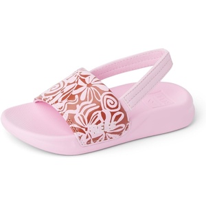 image:imageREEF Girls ToddlerLittle Kids One Slide SandalPink Modern Floral