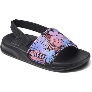 image:imageREEF Girls ToddlerLittle Kids One Slide SandalPurple Fronds