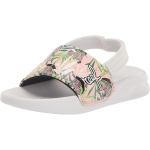 image:imageREEF Girls ToddlerLittle Kids One Slide SandalZebra