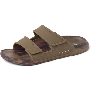 image:imageREEF Mens Oasis Adapt Slide SandalsTanBurgundy Marble