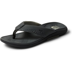 image:imageREEF Mens Offshore Flip Flop Cushion Footbed Arch Support Durable OutsoleGreyblacktan