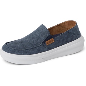 image:imageREEF Mens Swellsole Pacific Shoe Durable Washed Canvas Lightweight Soft Cushion FootbedNavy