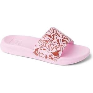 image:imageReef Girls Kids One Slide SandalPink Modern Floral