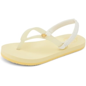 image:imageReef Girls Little Charming Backstrap Flip Flop SandalsPale Banana
