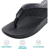 image:imageREEF Mens Deckhand Water Friendly Flip FlopsStormy Black