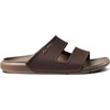 image:imageREEF Mens Oasis Double Up Waterproof SlidesBrownTan