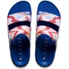 image:imageREEF Mens Oasis Double Up Waterproof SlidesRed White and Blue
