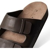 image:imageREEF Mens Ojai Two Bar Slide SandalBrown Leather