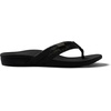 image:imageREEF OrthoSpring Womens Flip Flop Arch Support and Soft Cushion FootbedBlackBlack Glitter
