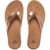 image:imageREEF Pacific Joy Womens Flip Flop Vegan Leather Strap and Soft Cushion FootbedGolden Hour