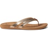 image:imageREEF Pacific Joy Womens Flip Flop Vegan Leather Strap and Soft Cushion FootbedGolden Hour