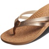 image:imageREEF Pacific Joy Womens Flip Flop Vegan Leather Strap and Soft Cushion FootbedGolden Hour