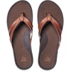image:imageREEF Pacific Joy Womens Flip Flop Vegan Leather Strap and Soft Cushion FootbedRust