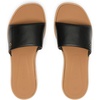 image:imageREEF Sunny Arrianah Womens Fashion Slide Sandal Soft Molded Footbed Arch SupportBlackTan