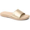 image:imageREEF Sunny Arrianah Womens Fashion Slide Sandal Soft Molded Footbed Arch SupportGolden Hour