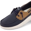 image:imageREEF Swellsole Valle Mens Shoe Lightweight amp Breathable Memory Foam FootbedNavyTan