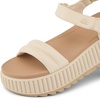 image:imageREEF Vista Higher Raya Womens Platform Sandal Adjustable Straps Soft Molded FootbedVintage Sand