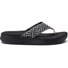 image:imageREEF Womens Cloud Tx Arch Support Flip Flop SandalsBlack Geo