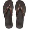 image:imageREEF Womens Cushion Lune Flip FlopsChocolate