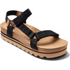 image:imageREEF Womens Cushion Rem Hi Platform SandalsBlacktan