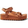 image:imageREEF Womens Cushion Rem Hi Platform SandalsCognac