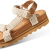 image:imageREEF Womens Cushion Rem Hi Platform SandalsCrochet