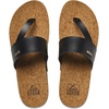 image:imageREEF Womens Cushion Sol Hi Platform SandalsBlackTan