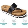 image:imageREEF Womens Cushion Sol Hi Platform SandalsBlackTan