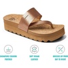 image:imageREEF Womens Cushion Sol Hi Platform SandalsCopper
