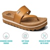 image:imageREEF Womens Cushion Sol Hi Platform SandalsNatural