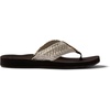 image:imageREEF Womens Cushion Threads TX Flip FlopsVintage White