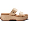 image:imageREEF Womens Lofty Lux Hi SlidesTan Raffia