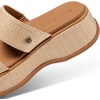 image:imageREEF Womens Lofty Lux Hi SlidesTan Raffia
