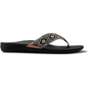 image:imageREEF Womens Orthotic Woven SandalsBlackWhite