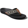 image:imageREEF Womens Orthotic Woven SandalsBlackWhite