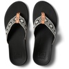 image:imageREEF Womens Orthotic Woven SandalsBlackWhite