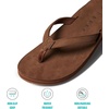 image:imageREEF Womens Solana Leather SandalsClassic Brown