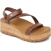 image:imageREEF Womens Vista Higher Luna Platform Sandal Adjustable StrapCocoa Cork