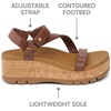 image:imageREEF Womens Vista Higher Luna Platform Sandal Adjustable StrapCocoa Cork
