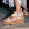 image:imageREEF Womens Vista Higher Luna Platform Sandal Adjustable StrapVintage Cork