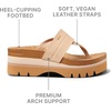 image:imageREEF Womens Vista Higher Savanah Platform SandalsSeashell