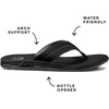 image:imageReef Mens Element TQT Flip FlopBlack