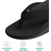 image:imageReef Raglan Mens Flip Flop Sandal Soft amp Supportive Footbed Water Friendly StrapsBlackGum