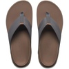 image:imageReef Raglan Mens Flip Flop Sandal Soft amp Supportive Footbed Water Friendly StrapsFossilGrey